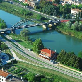 Ponte sul fiume Piave