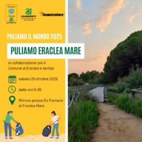 Locandina dell'evento: Puliamo Eraclea Mare