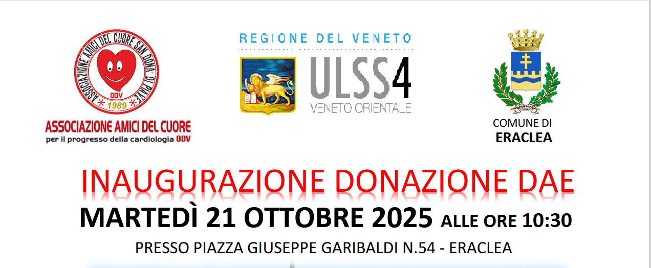 inaugurazione defibrillatori